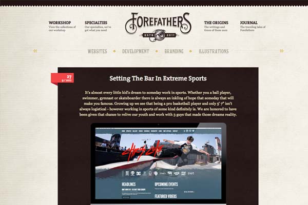 Kreative Blog Designs - Forefathers